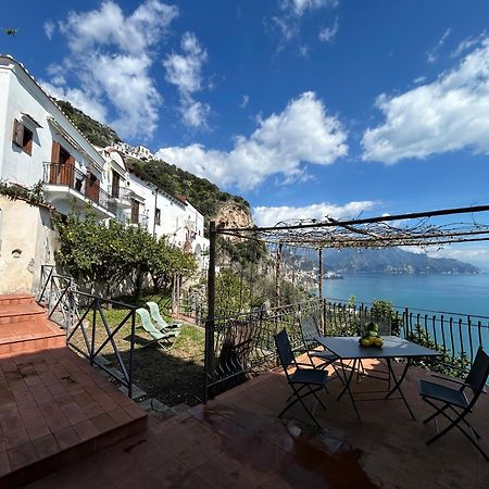Amalfi 51 Con Vista Mare, Giardino E Terrazze Villa กองกาเดมารีนี ภายนอก รูปภาพ