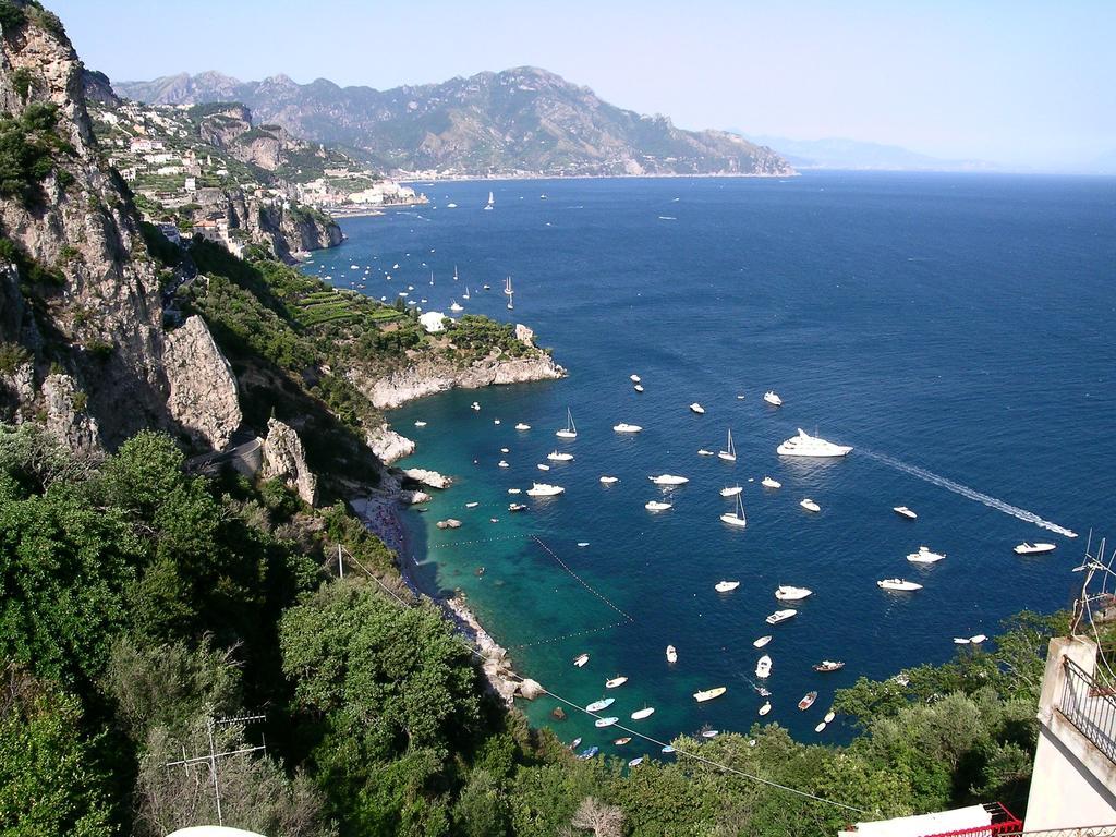 Amalfi 51 Con Vista Mare, Giardino E Terrazze Villa กองกาเดมารีนี ภายนอก รูปภาพ